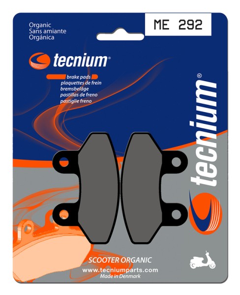Tecnium Scooter Organic Brake Pads - ME292
