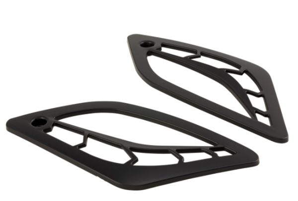 Turn signal grille right and left, rear for Vespa GTS/GTS Super/GTV/GT 60/GT/GT L, black matt