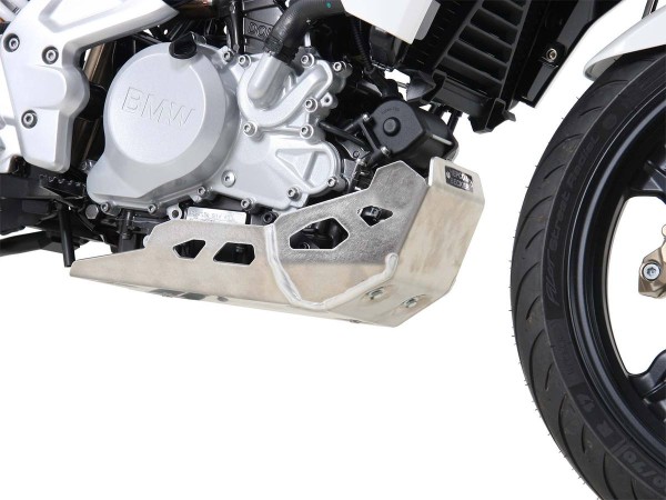 Engine protection plate silver for BMW G 310 R (16-) Hepco & Becker