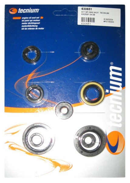 Tecnium set of engine oil seals