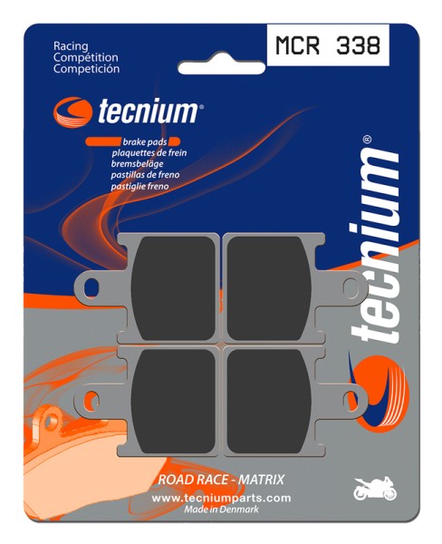 Tecnium Racing sintered metal carbon brake pads - MCR338