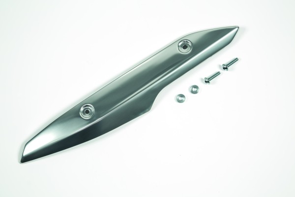 Original Honda PCX exhaust trim, silver