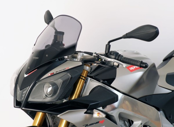 Touring screen MRA "TM" smoke gray APRILIA TUONO V4R 2011-2014