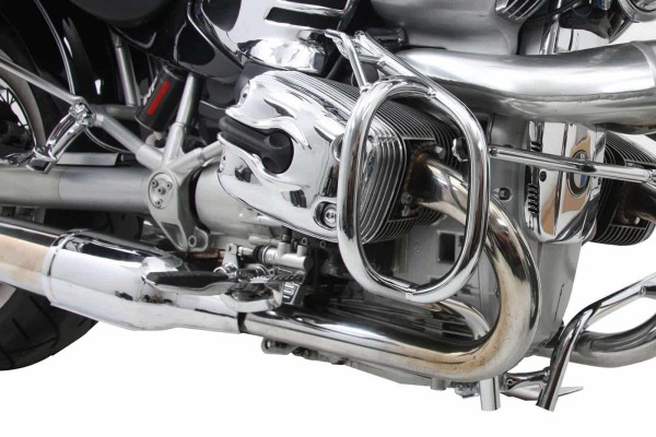 Engine guard with footrest chrome for BMW R 850 C (00-04)/R 1200 C (97-04) Hepco & Becker