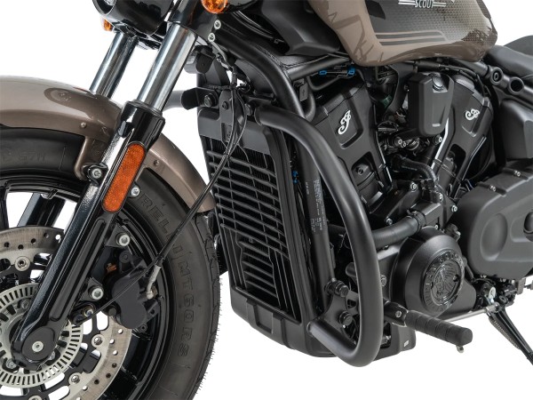 Engine guard black for Indian Scout Sixty Classic (25-) (with forward-mounted footrest system)