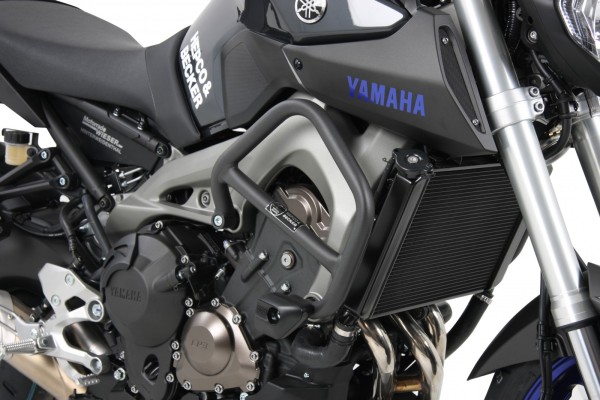 Engine Guard incl. ProtectionPad anthracite for Yamaha MT-09 (Bj.14-16) Hepco & Becker