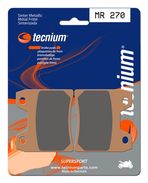 Tecnium Street Performance sintered metal brake pads - MR270