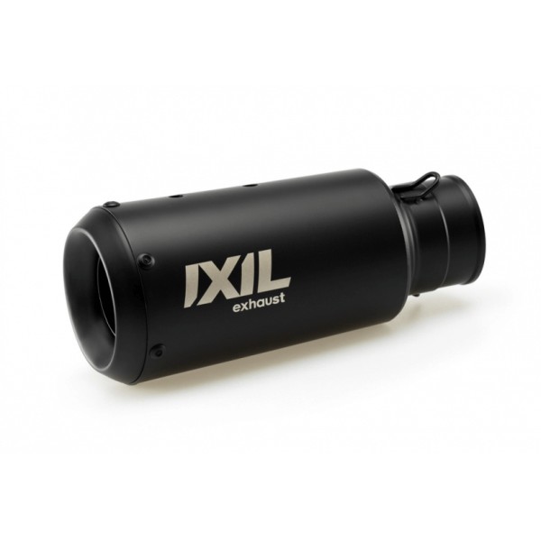 IXIL RB rear muffler Honda CBR 500 R /CB 500 F, stainless steel black, E-approved