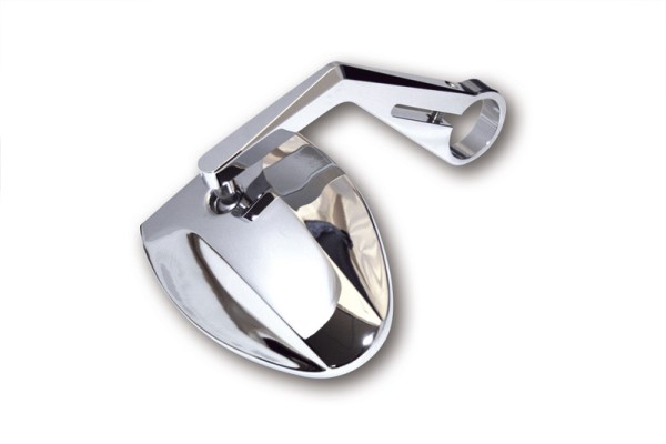 HIGHSIDER pro handlebar end mirror Ferrara 2 chrome (1 pc.)