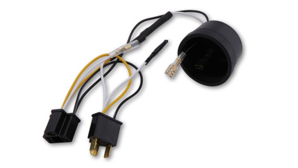 HIGHSIDER smart wiring harness For 90 mm H 7 + H 4 headlights
