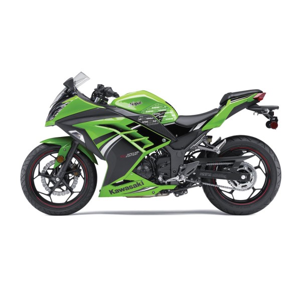 Stompgrip hybrid, Volcano, für Kawasaki, Ninja 250SL, Z300 2015-2016, Ninja 300 2013-2017, Z250SL 20