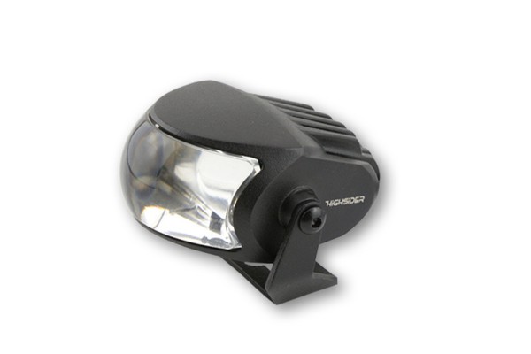 HIGHSIDER pro high beam headlight Comet-High LED black E-approved (1pc)