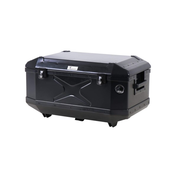 Alu-Topcase Xplorer 60 Liter Aluminum black Hepco & Becker