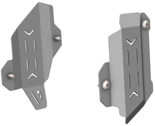 Brake cylinder cover silver aluminum for Suzuki V-Strom 800 DE (23-)
