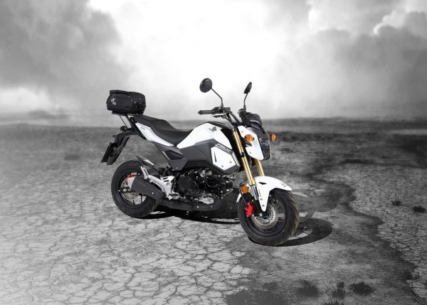 Minirack soft luggage rear carrier black for Honda MSX 125 /Grom (17-20) Hepco & Becker