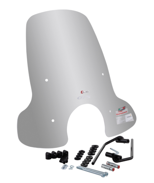 Windshield FACO high for Vespa GTS /GTS Super 125/300cc (`23-), clear