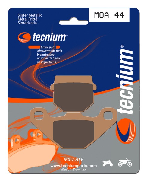 Tecnium MX/ATV sintered metal brake pads - MOA044