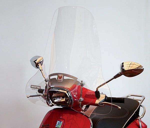Windshield medium clear for Vespa Sprint - Isotta
