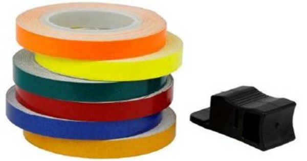 Rim trim strips Bihr 6Mx 7MM pink