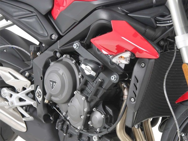 Crash pads for Triumph Street Triple 765 S/R/RS (17-) Hepco & Becker