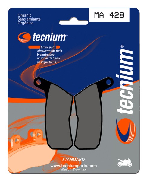 Tecnium Street Organic Brake Pads - MA428