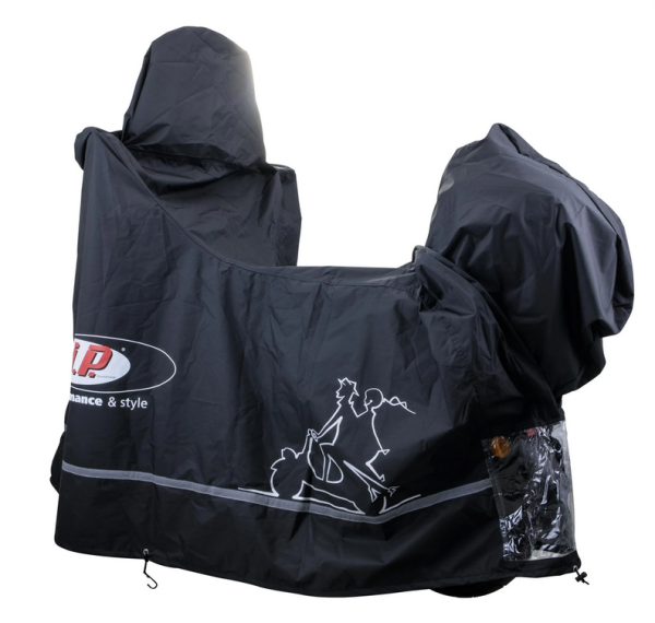 Folding garage outdoor PREMIUM 2.0 for Vespa GTS/GTV/GT, size XL, black