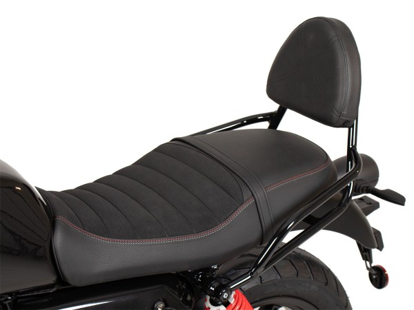 Sissybar black without luggage rack for Moto Guzzi V7 Stone Special Edition (22-) Hepco & Becker