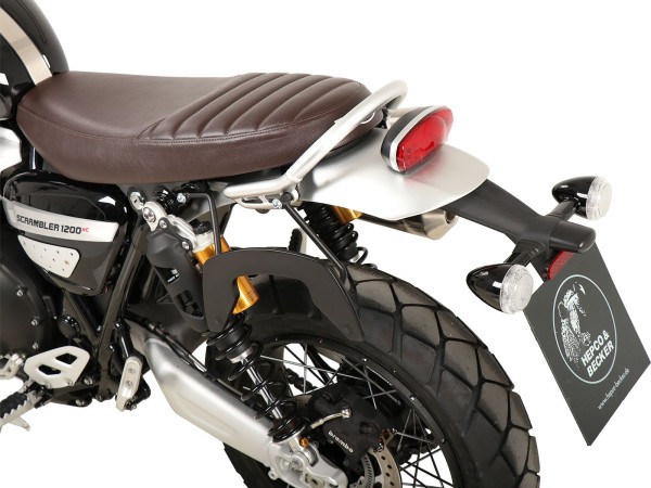 C-Bow side carrier left black for Triumph Scrambler 1200 XE (24- ) Hepco & Becker