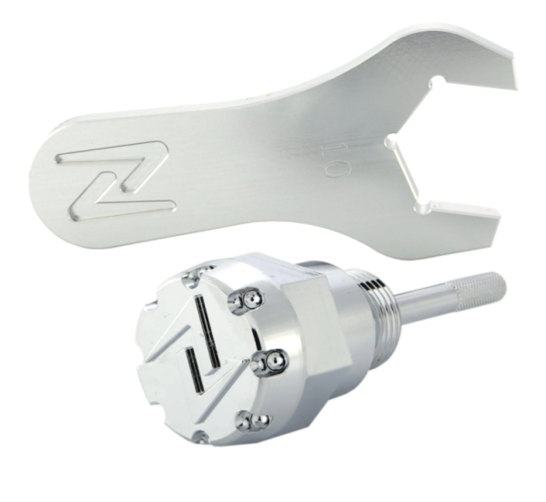 Oil filler plug engine oil, oil pan ZELIONI for Vespa, chrome