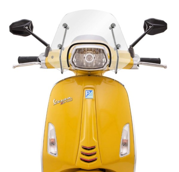Windshield Ermax Piccolo for Vespa Sprint - black