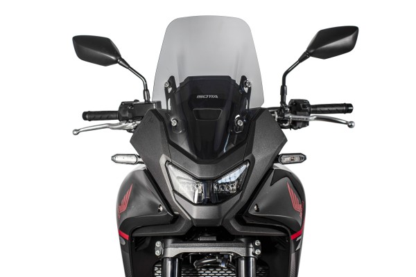 Standard, lightly tinted windshield—400 mm high—for the Honda XL 750 Transalp (25-)