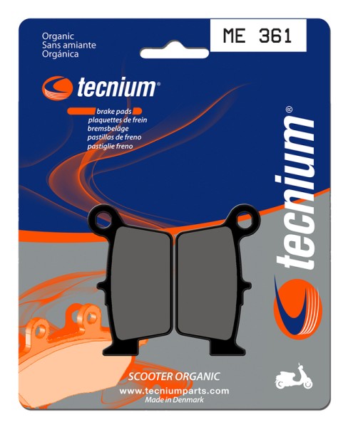 Tecnium Scooter Organic Brake Pads - ME361