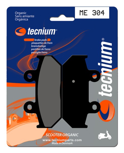 Tecnium Scooter Organic Brake Pads - ME304