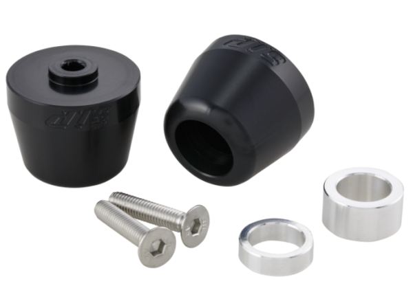 Handlebar end weights left/right for Vespa Primavera/Sprint/ET/LX/LXV/S, black matt