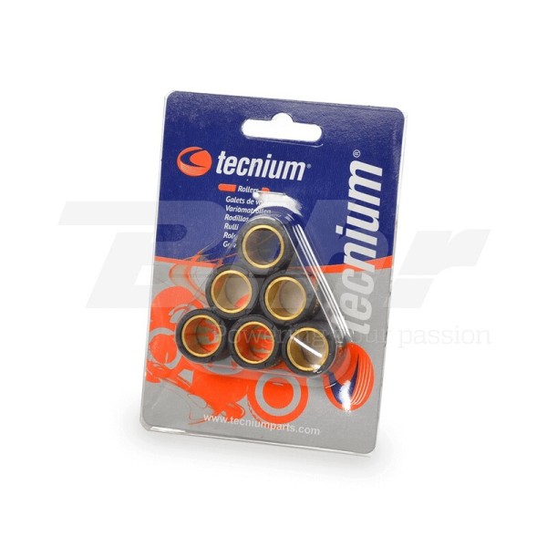 Tecnium set of Variomat rollers 25x22.2mm 20gr - 6 pieces