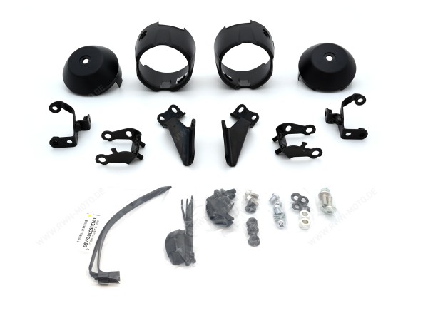 Mounting kit for front LED fog lights for Honda XL 750 Transalp (23-) Original