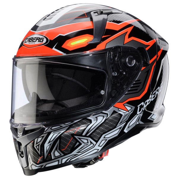 Caberg helmet Avalon X Gurkha black/grey-fluo-orange
