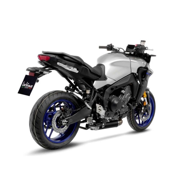 LeoVince complete system LV Race for Yamaha Tracer 9 /GT, stainless steel black, Euro5, ABE