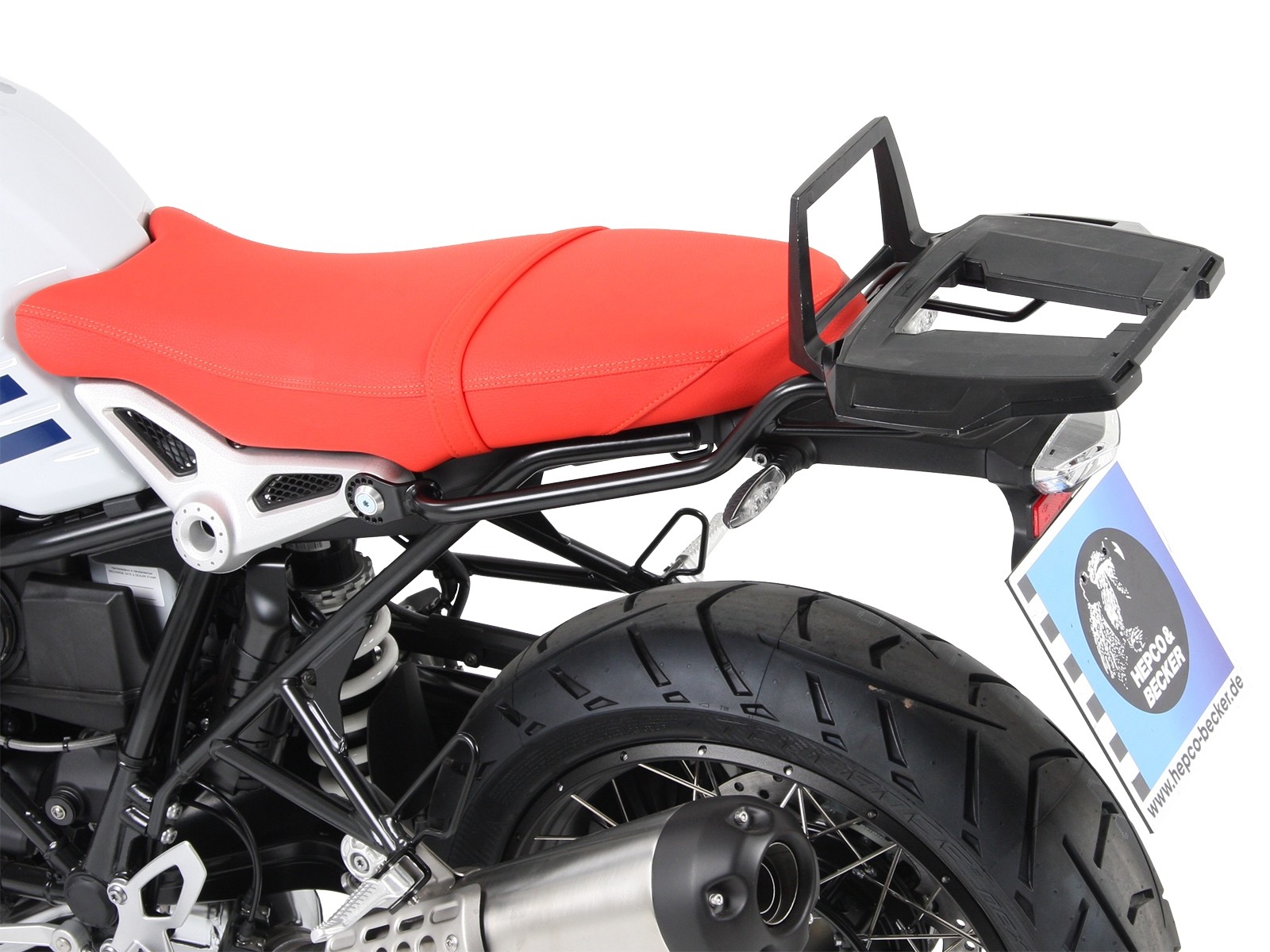 Alurack topcasecarrier black for BMW R 