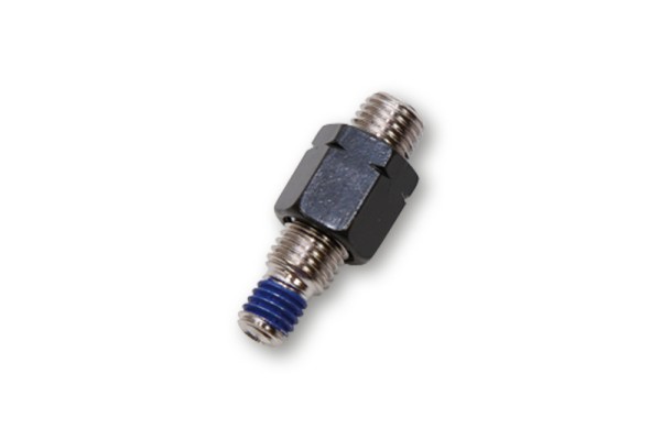 HIGHSIDER pro mirror adapter black M10 x 1.25 left-hand thread to M8