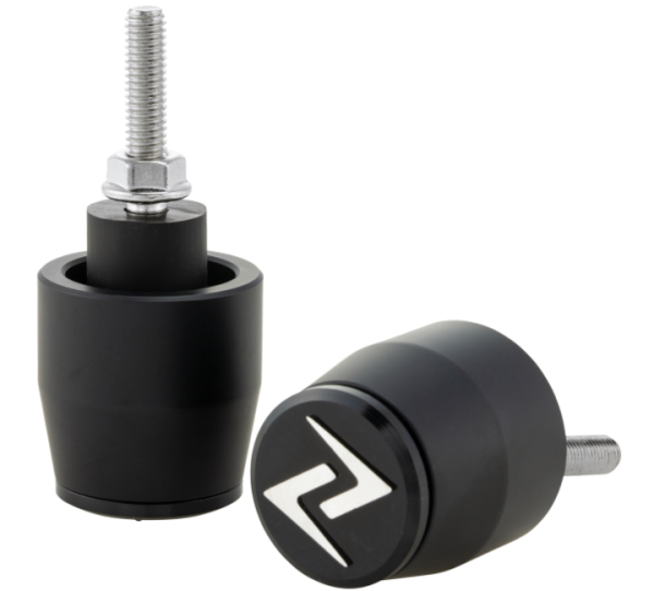 Handlebar end weights left/right for Vespa Primavera/Sprint/ET/LX/LXV/S, black matt