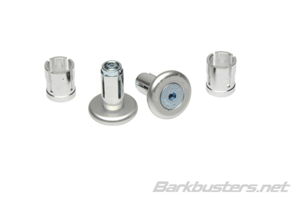 Barkbusters Accessories Handlebar End Plugs Anodized