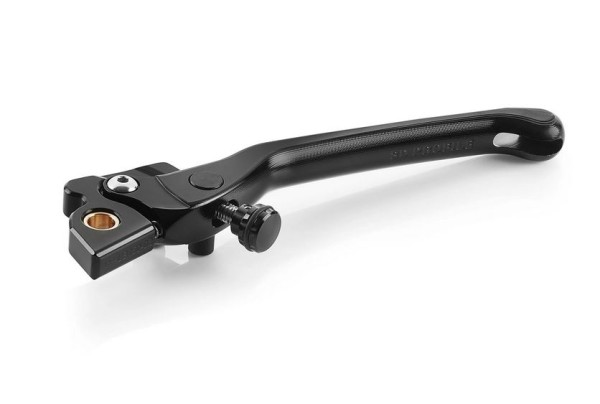 Sports lever RIZOMA 3D, left for Vespa GTS/GTS Super/GTV/GT (-`22), black anodized