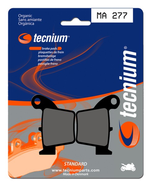 Tecnium Street Organic Brake Pads - MA277