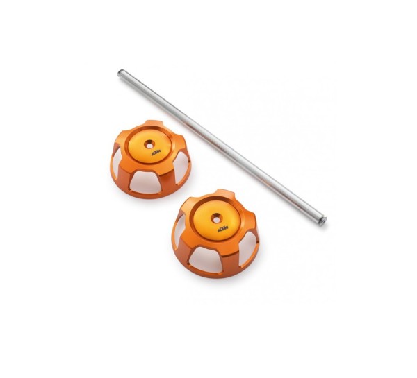 KTM Rear Axle Cover CNC Orange for 1290 Super Duke R / GT