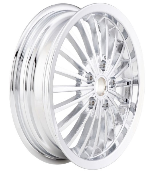Rim front/rear for Vespa GTS/GTS Super/GTV/GT 60/GT/GT L 125-300ccm, chrome