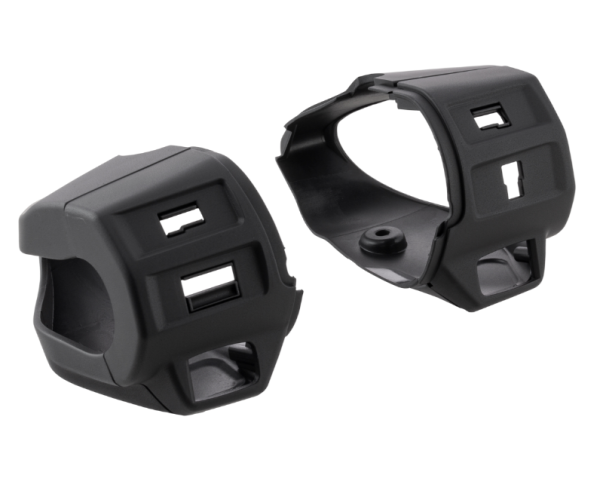 Cover switch unit, left & right for Vepsa Primavera/Sprint, black matt