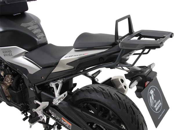 Alurack top case carrier anthracite for Honda CB 500 F (19-23) Hepco & Becker