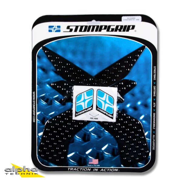 Stompgrip schwarz, Volcano, für Honda CRF250L, 2013-2020 und CRF250M, 2014-2015
