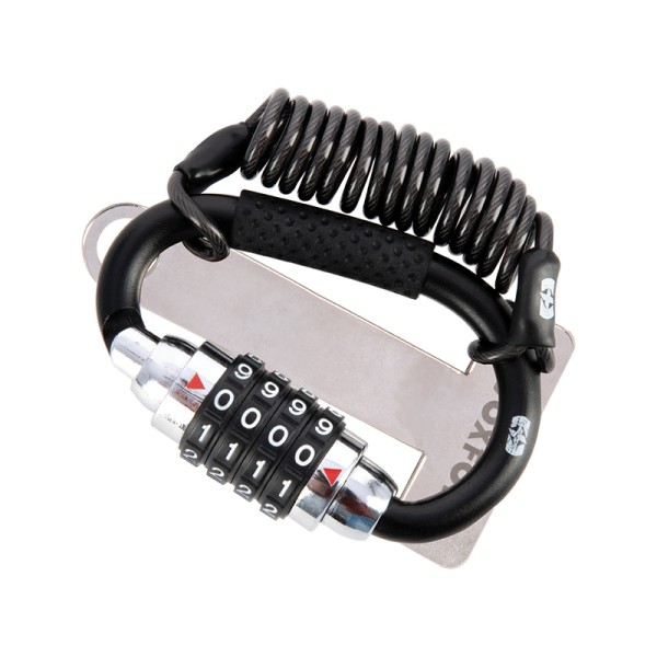 Oxford helmet lock black - OX656